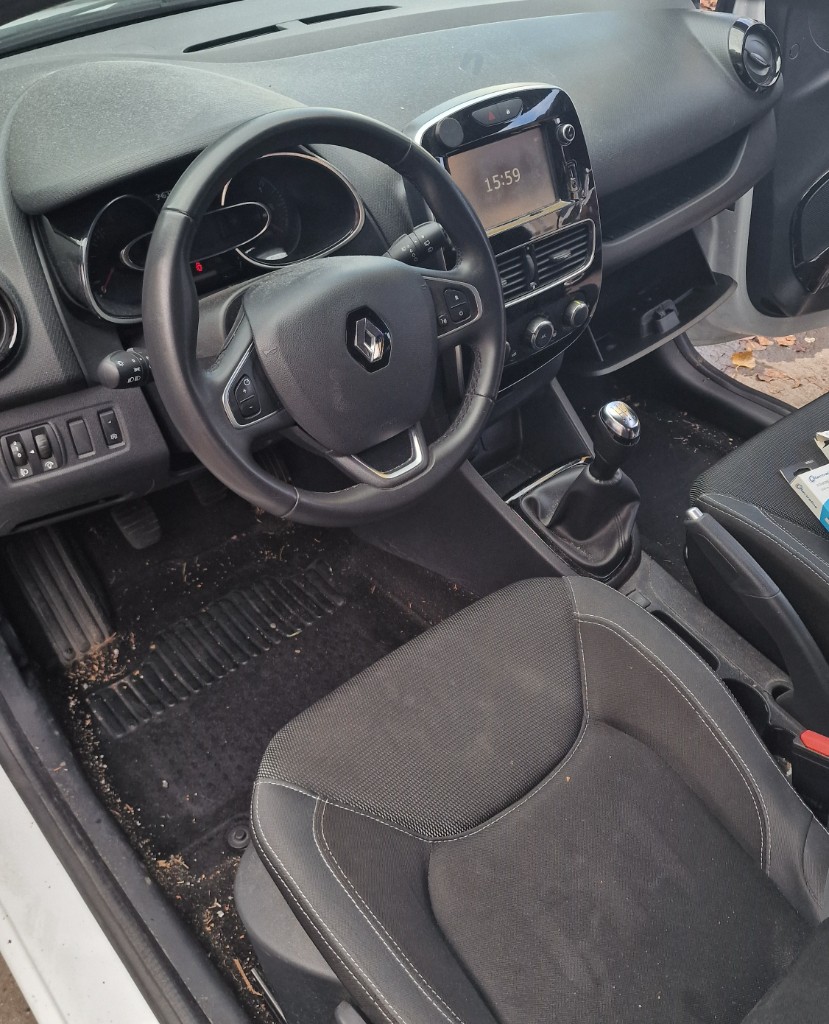 Avant nettoyage Renault Clio 4